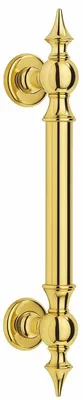 Image de Casa Padrino Ensemble de poignées de porte baroques or H. 20 cm - Accessoires d'intérieur baroques