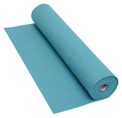 Imagen del producto de Rodillo de fieltro azul, material para manualidades, 160 g/m², 5 metros x 45 cm