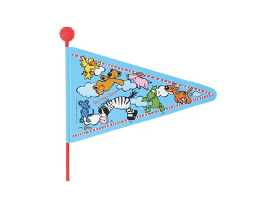 Obrázok produktu pre Bike Fashion pennant bar Lež. Sedem dvojstenných, deliteľných, farebných s motívom