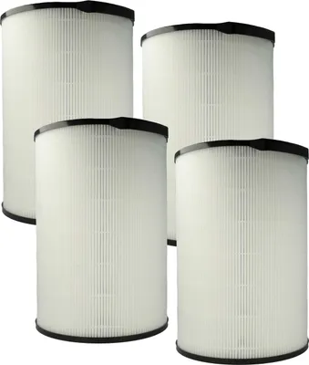 Produktbild von vhbw 4x Luftilter kompatibel mit Philips AC4236/10, Series 4000i Luftreiniger - Kombifilter HEPA (HEPA 13) + Aktivkohle