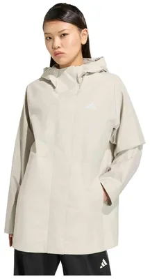 Productafbeelding van Jas Adidas Essentials Rain Parka "Beige" voor Dames