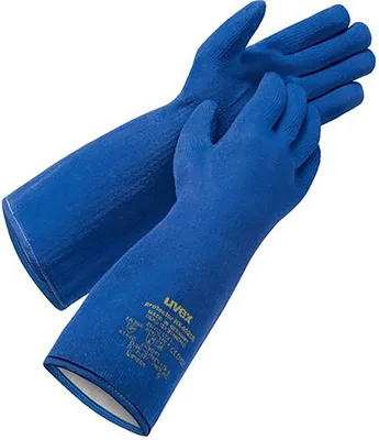 Produktbild von uvex Schutzhandschuh protector NK4025B blau Gr. 9