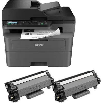 Produktbild von brother MFC-L2827DWXL 4 in 1 Laser-Multifunktionsdrucker schwarz