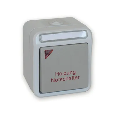 Produktbild von PK 612892 Peranova Feuchtraum-Schalter, Heizungs-Notaus
