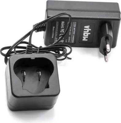 Produktbild von vhbw Ladegerät kompatibel mit Black & Decker BDCDMT112, EGBL108, BL1510, HPL106, HPL10IM, EGBL108KB, GKC108, HPL10RS Werkzeug Li-Ion-Akkus, 12 V