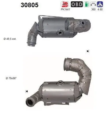 Zdjęcie produktu dla Katalizator Renault Captur Megane Iv 1,3Tce Euro 6