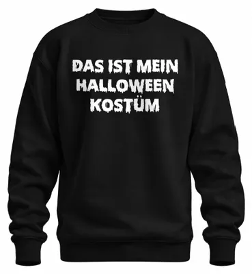 Zdjęcie produktu dla To jest mój kostium na Halloween Śmieszne powiedzenie Przebranie Straszny Bluza Uni , czarny, M