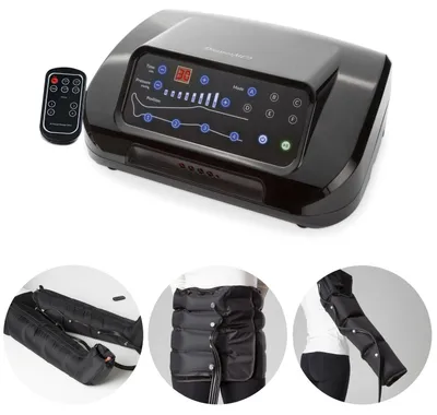 Image de Dinamicamed PRO 4.0 Digital Classic, Pressotherapie Professionnelle Drainage Lymphatique, 6 Programmes, 2 Bottes, Ceinture Abdominale et Brassard