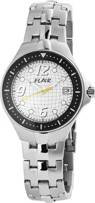 Produktbild von Flair Herrenuhr mit Edelstahlarmband