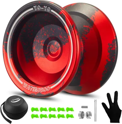Imagen del producto de Yoyo profesional, no responsivo, para adultos. Fabricado en metal. Yoyos no responsivos para niños, ideales para principiantes