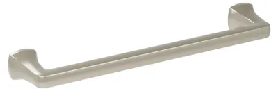 Zdjęcie produktu dla Klamka do mebli wykonana z zamaku, rozstaw otworów 160 mm, wykończenie niklowane