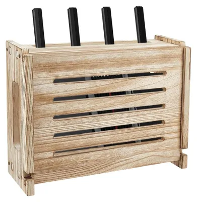 Produktbild von Holz Aufbewahrungsbox für WLAN-Router und Kabel