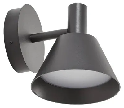 Produktbild von Lucande LED-Außenwandleuchte Tabena, schwarz matt, IP44, CCT