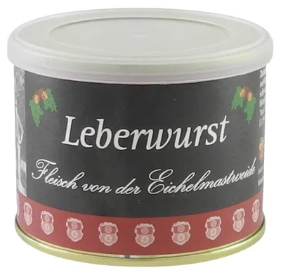 Produktbild von Leberwurst vom Eichelmastschwein (200 g)