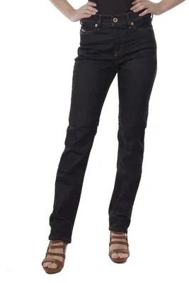 Produktbild von Diesel Reen 0853N Stretch Damen Jeans Hose Regular Straight