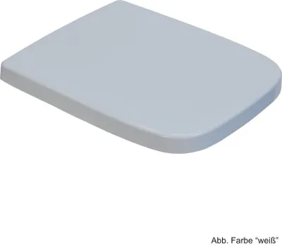 Immagine prodotto di Sedile per WC Geberit Renova Plan, angolare Des bianco, fissaggio dal basso