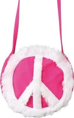 Produktbild von Tasche Peace, pink, Peace-Tasche, Hippie