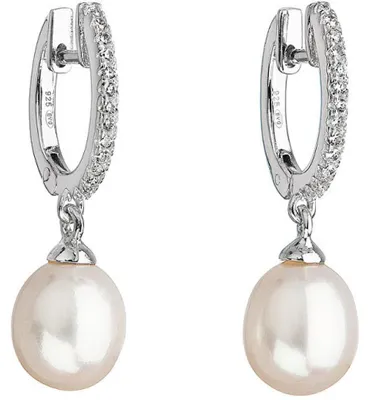 Produktbild von Silver Pearl Earrings Pavona 21002.1