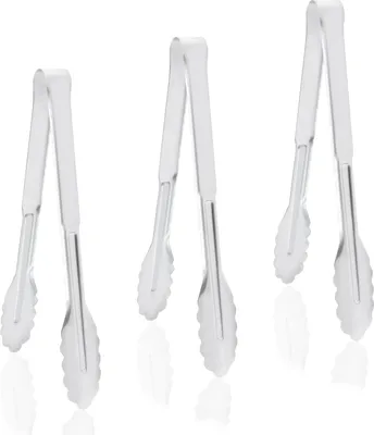 Produktbild von Küchentang Set - Edelstahl - 3 Stück - 30 cm
