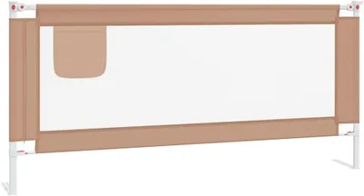 Produktbild von Bettschutzgitter für Kleinkinder in Taupe 200x25 cm