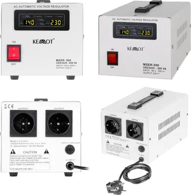 Produktbild von Spannungsstabilisator Servomotor 230V 500VA Kemot
