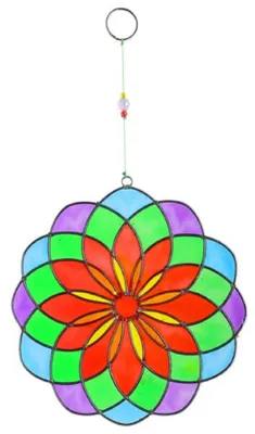 Produktbild von Suncatcher Mandala, Farbe:grün