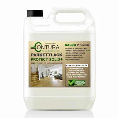 Produktbild von Contura 10Liter Premium Protect Parkettlack Treppenlack Dielenlack Fußbodenlack - Glänzend