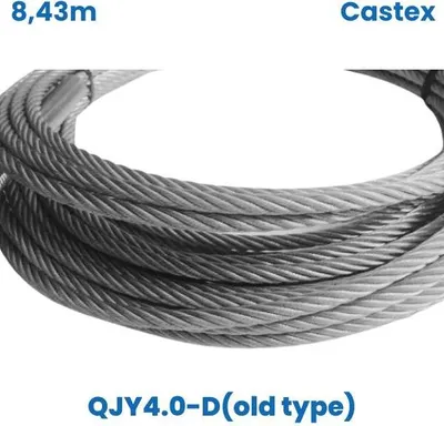 Immagine prodotto di Cavo d'acciaio di ricambio da 8,43 m per il sollevatore Castex QJY4.0-D