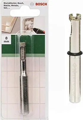Imagen del producto de Bosch 2 609 256 C98, Taladro, Broca de diamante, 8 mm, 1 unidad