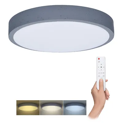 Obrázok produktu pre Solight Šedé LED stropné svietidlo okrúhle 490mm 32/60W CCT s DO WO8002