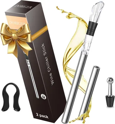 Produktbild von DOBIGER 2er-Set Weinkühler - Edelstahl-Weinkühler - Inklusive