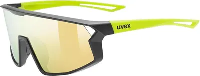 Produktbild von Uvex Skyryse JR Schutzbrille für Kinder schwarz-gelb matt (2616) S53.3.076.2616