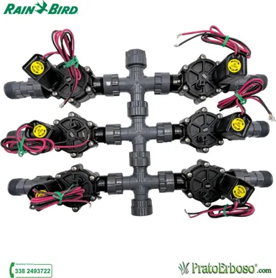 Image de Collecteur à 6 stations avec électrovanne Rain Bird DV 9V