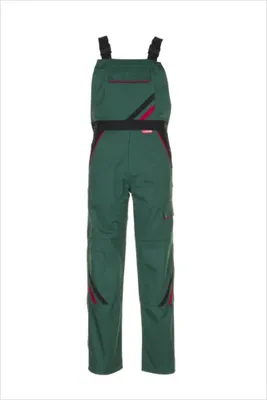 Produktbild von Planam Latzhose Highline Gr. 53 grün/schwarz/rot