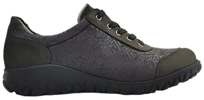 Imagen del producto de Zapatos de mujer Waldläufer Havy Soft, modelo cordones, color marrón, para uso casual