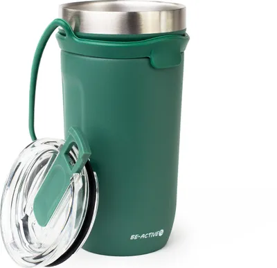 Obrázek produktu pro Nerezová termoska 550 ml na kávu a čaj na cesty Zelená
