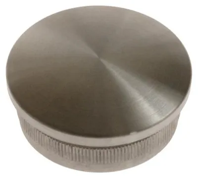 Produktbild von A/5729-242 Flache Rohrzausenkappe Edelstahl AISI304 D=42,4x2 mm