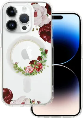 Produktbild von Lemontti Hülle Flower Magsafe iPhone 14 Pro Design 2
