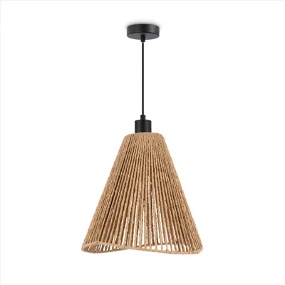 Produktbild von LED Pendelleuchte Esszimmer Pendellampe Wohnzimmer Küche Papier Boho Style E27