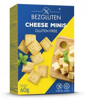 Produktbild von Bezgluten Cheese Minis 60g