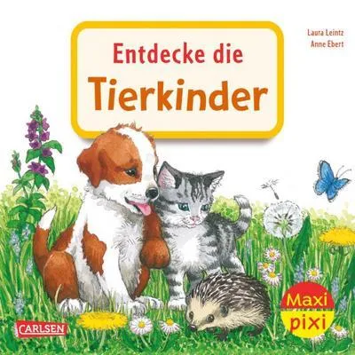 Obrázok produktu pre Leintz, L: Maxi Pixi 463: Entdecke die Tierkinder