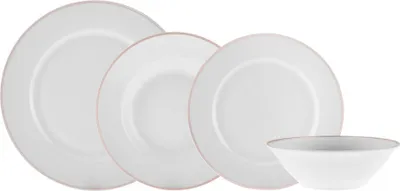 Obrázok produktu pre Karaca Rebeca 24-dielna porcelánová súprava riadu pre 6 osôb, Rose Gold