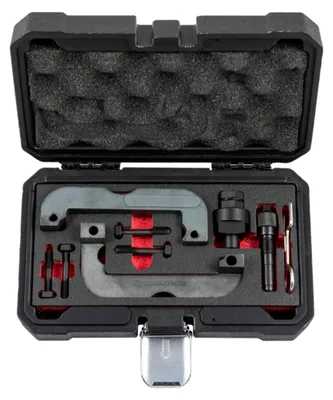 Immagine prodotto di Kit messa in fase motori, attrezzi per il bloccaggio della cinghia di distribuzione dell'albero a camme del motore, compatibile con VAG, Audi 3.0 TFSI 2.8 3.2 FSI, Porsche