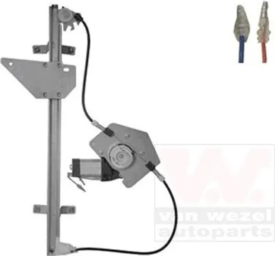 Produktbild von VAN WEZEL 4371262 Elektrischer Fensterheber Vorne Rechts für RENAULT TWINGO II (CN0)