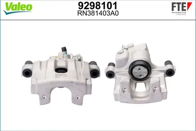 Produktbild von FTE Bremssattel Hinten Rechts für RENAULT ESPACE IV (JK0/1) Ø38mm Grau 9298101