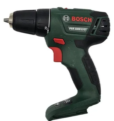 Image de Bosch PSR 1800 LI-2 - Perceuse/visseuse - sans fil - 2 vitesses - clé de mandrin - 38 N-m