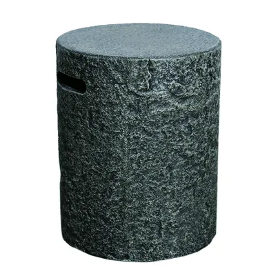 Produktbild von Abdeckung für Gasflaschen, Naturstein-Optik dunkel Eco-Stone,für 5kg Gasbehälter