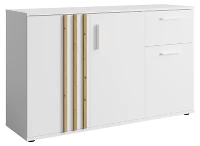 Immagine prodotto di raumhirsch, cassettiera, colore bianco, dimensioni 120x73x35 cm