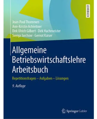 Obrázok produktu pre Allgemeine Betriebswirtschaftslehre Arbeitsbuch
