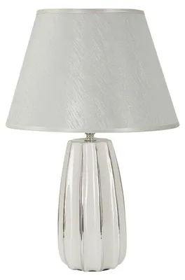 Imagen del producto de Lámpara de mesa EMMI, de cerámica, blanca, Ø 30x45 cm